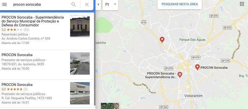 procon municipio sorocaba